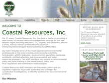 Tablet Screenshot of coastal-resources.net